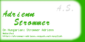 adrienn strommer business card